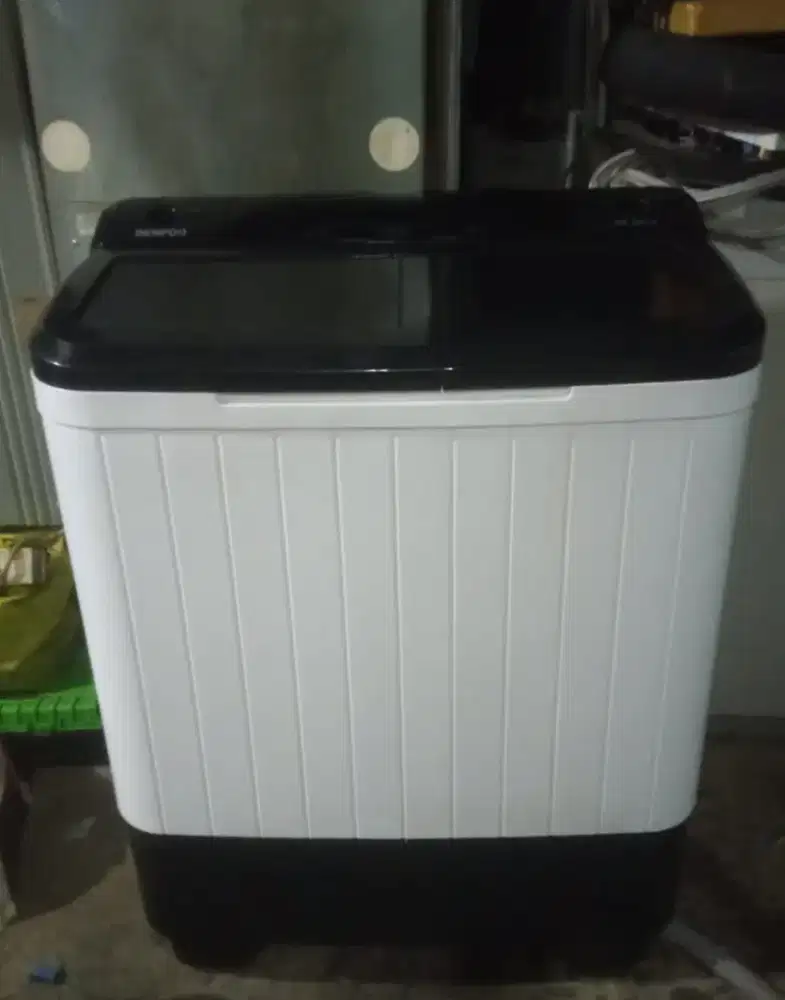 Mesin cuci 2tabung merek denpoo 8kg