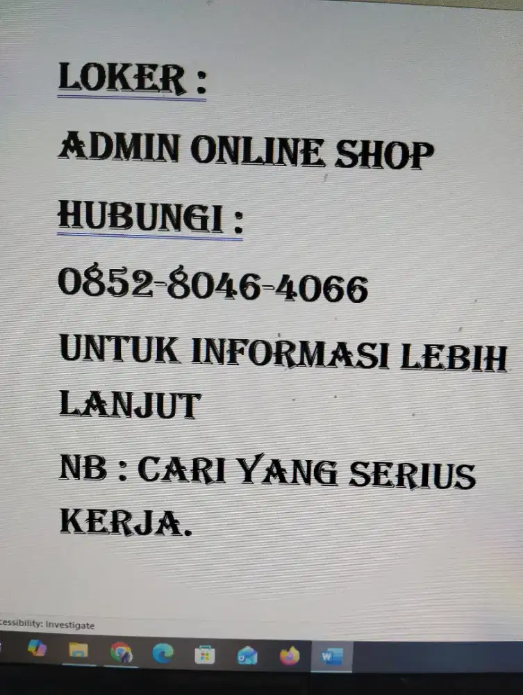 Admin online shop