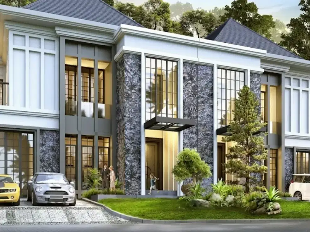 Siap Huni! Rumah Mewah 2 Lantai & Kolam Renang -  Grand Golf Belvedere Tipe Gianna Deluxe- Pakuwon Indah