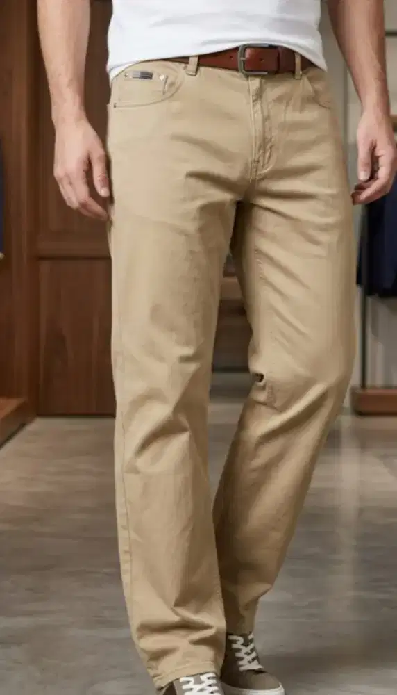 Hugo Sports Men Denim Pants Celana Panjang Pria