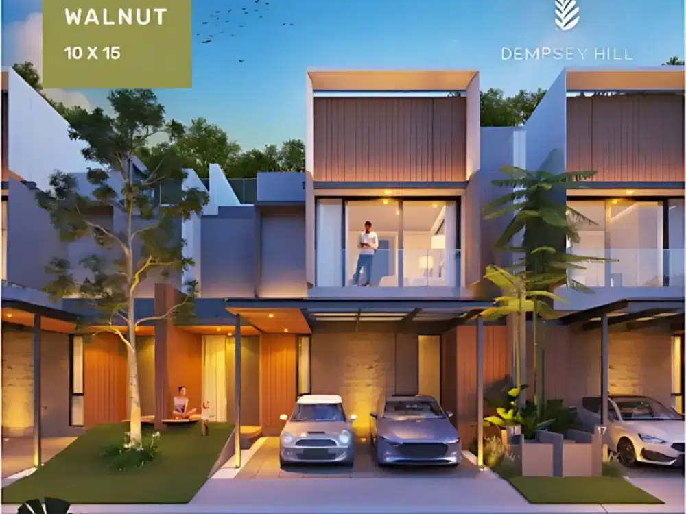 Unit Eksklusif! Dempsey Hill tipe Walnut with Rooftop - Siap Huni Surabaya Barat