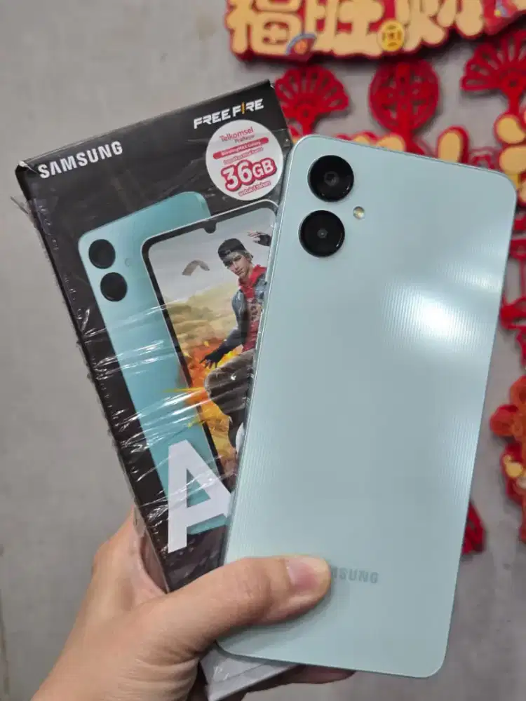 Second Samsung A06 5G 6+6/128GB hrg 1600 garansi Maret 2026 ex display
