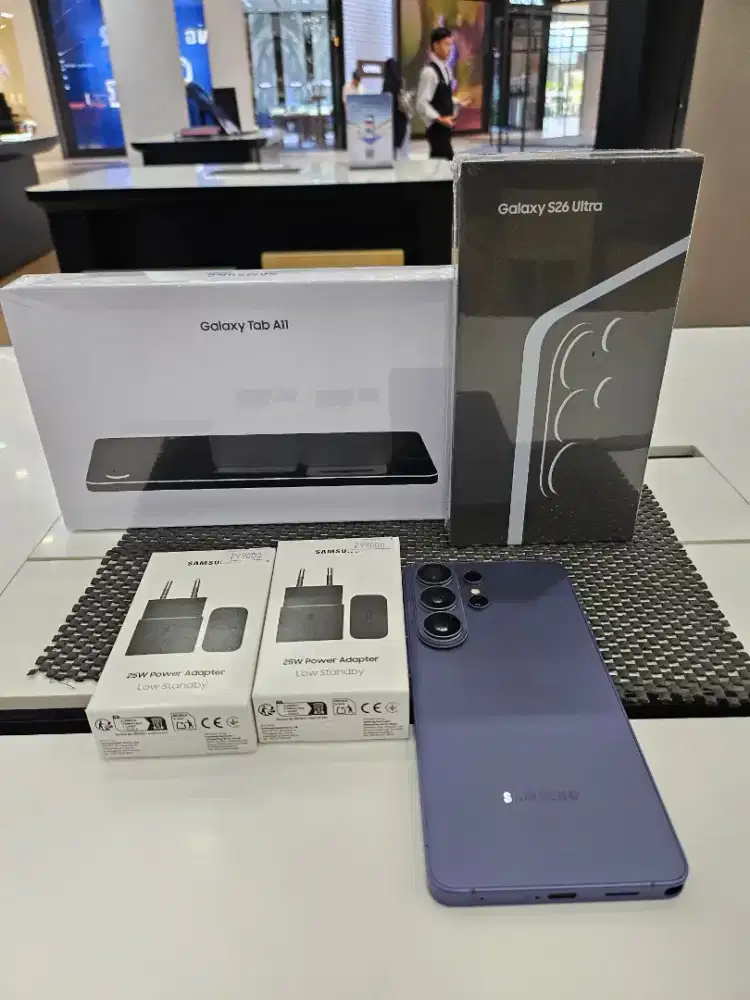 Paket Samsung S26 Ultra Free Tab A11 + Adaptor Original