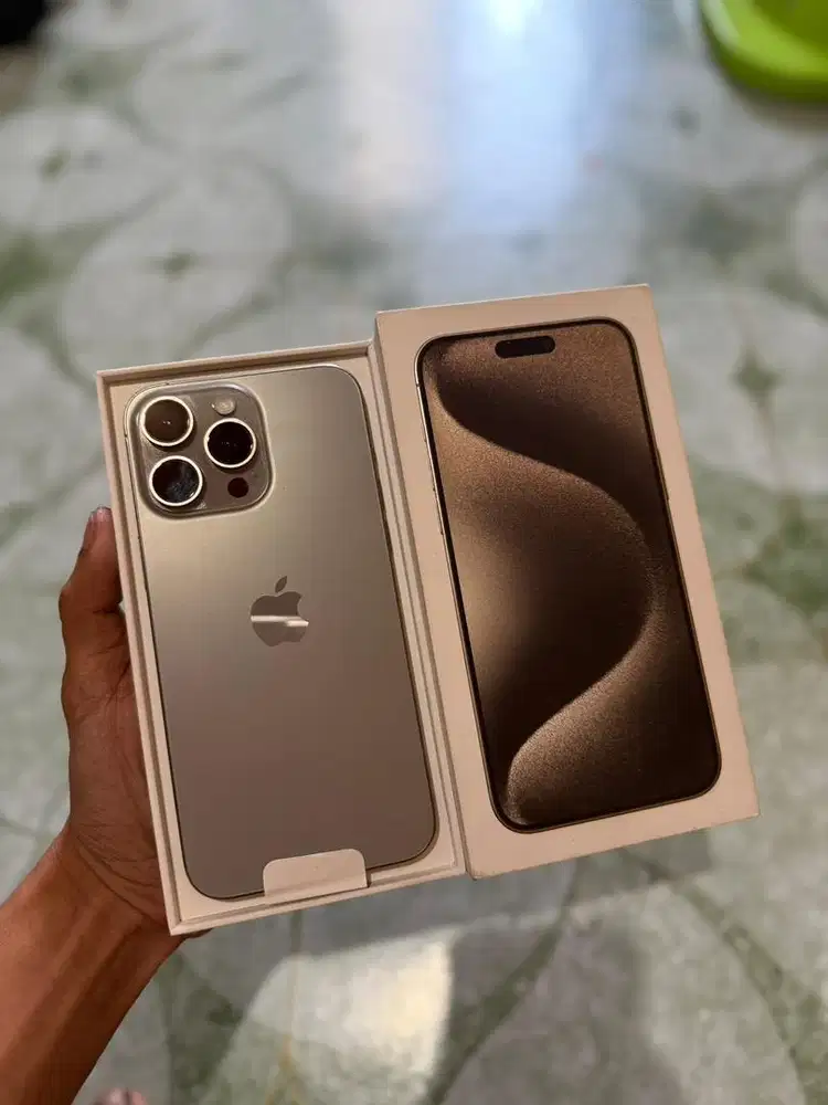 Iphone 15 pro max resmi ibox 256