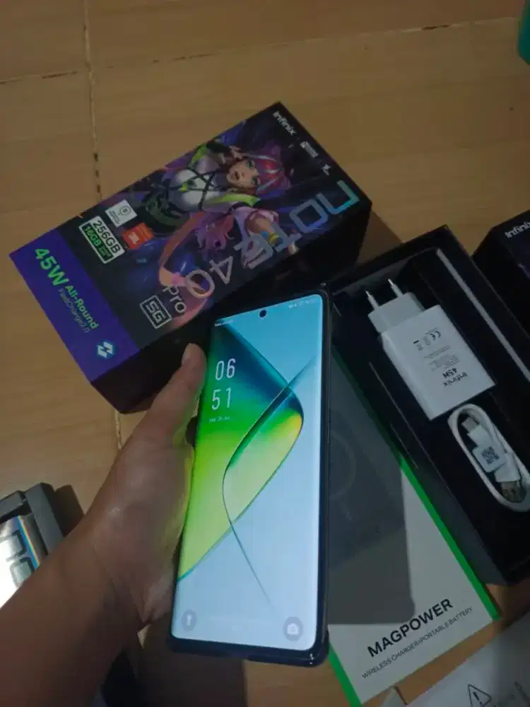 Infinix note 40 Pro 5G No minus Body mulus fisik 90%