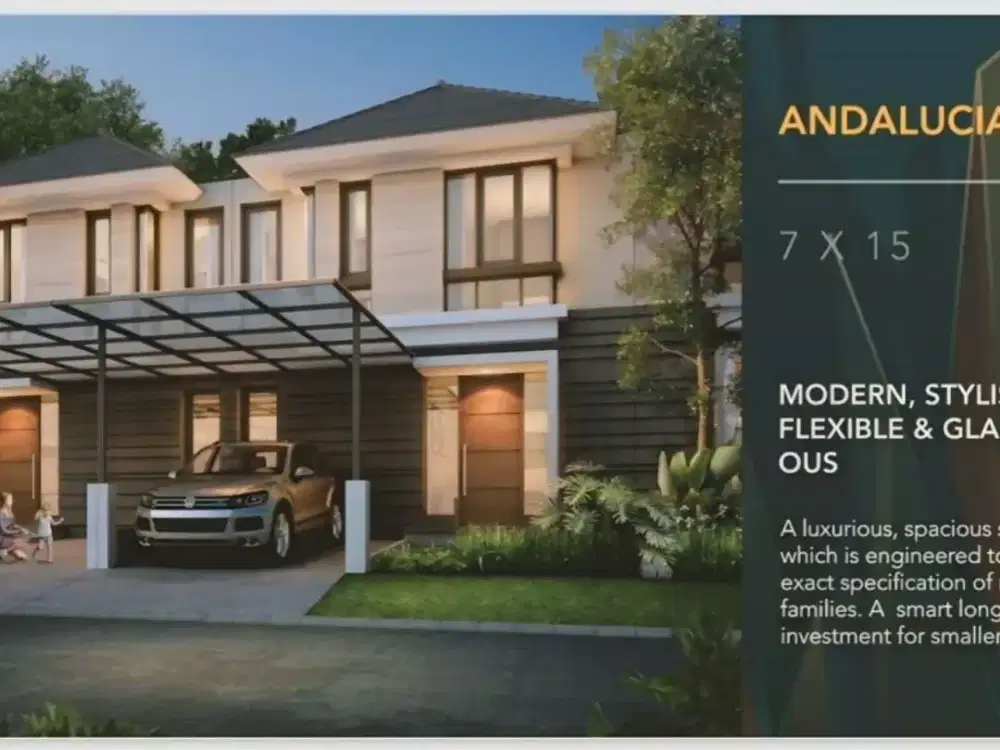 Hunian Eksklusif Northwest Hill Andalucia Deluxe Surabaya Barat CitraLand