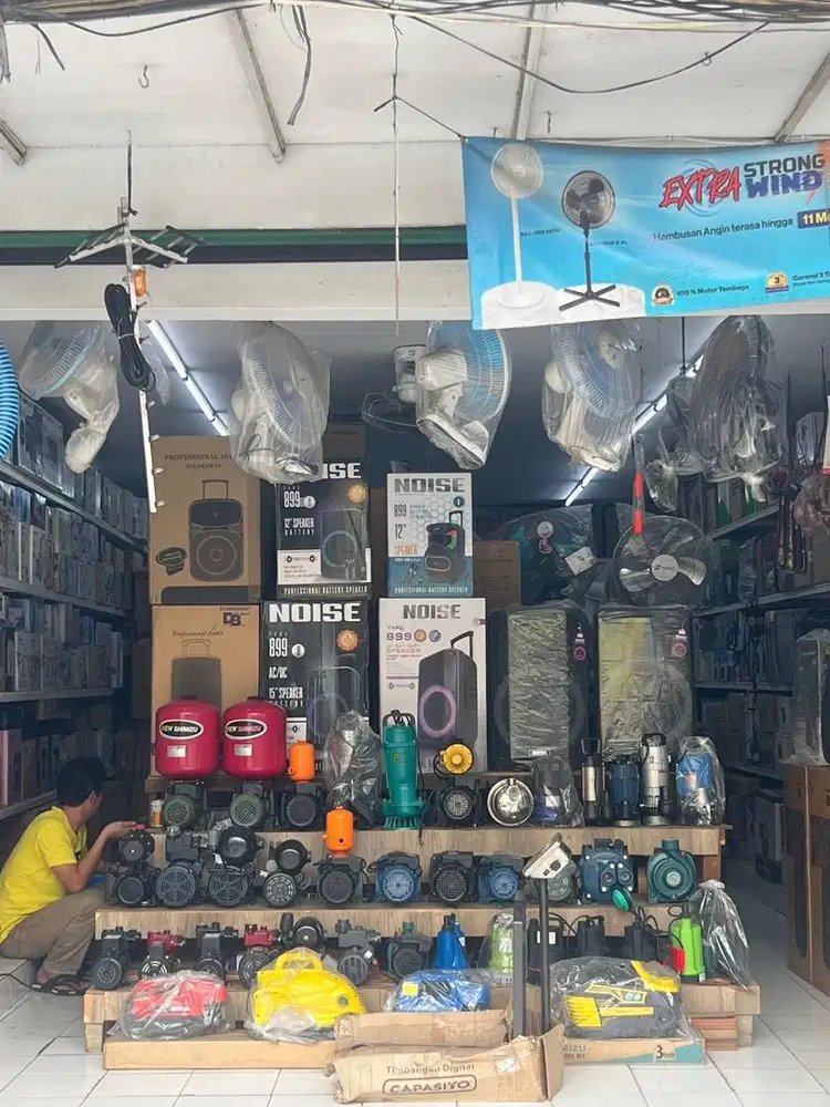 Di cari karyawan/sales toko pompa