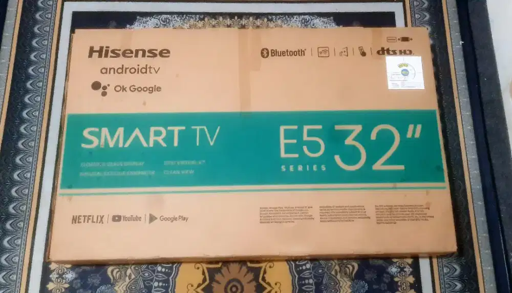 Smart tv android hisense 32