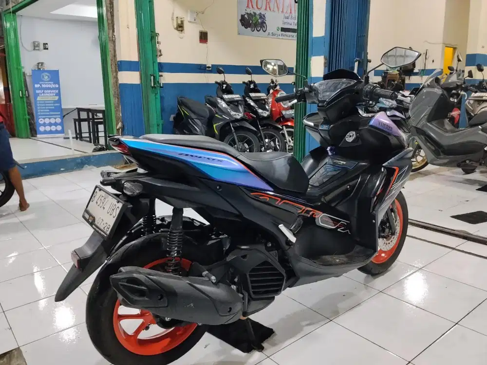 [ jual cepat] Yamaha aerox cybercity 2023 pajak hidup siap pakai