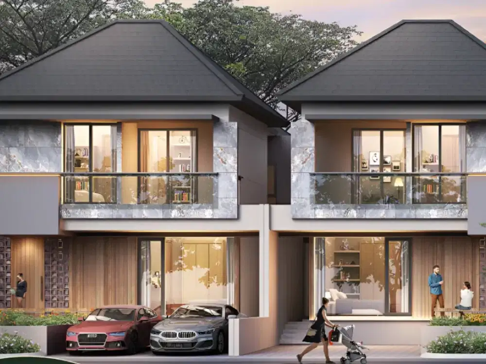 Rumah Premium Greenlake Tipe Willow | Desain Modern Tropical - Surabaya CitraLand