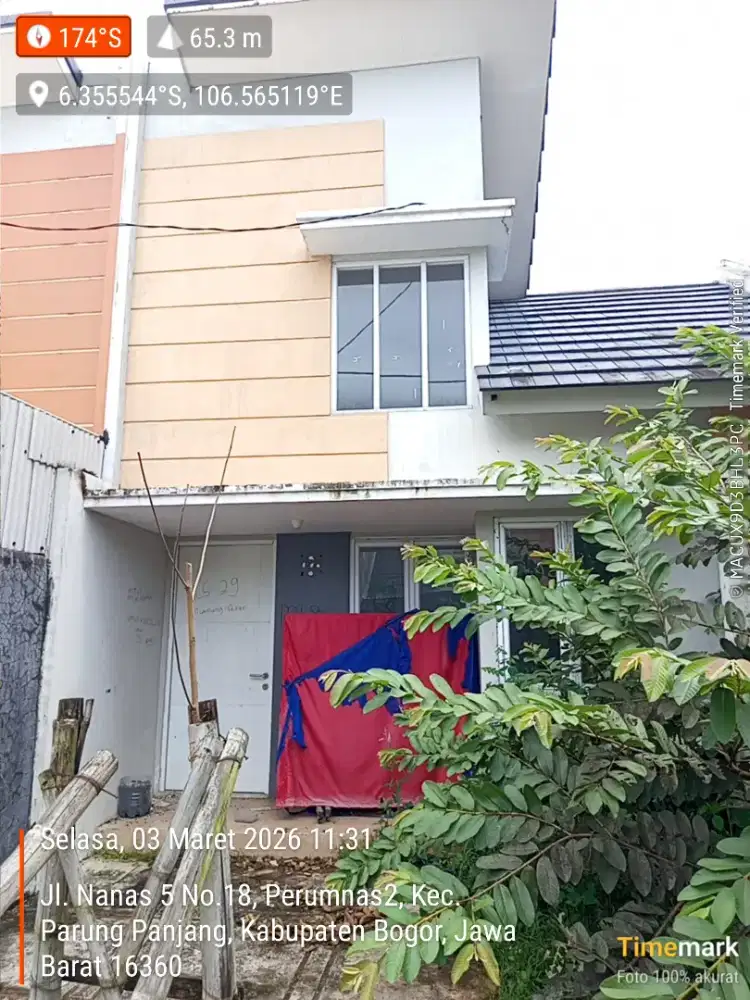 DIJUAL CEPAT ( NEGO) RUMAH NYAMAN, BEBAS BANJIR