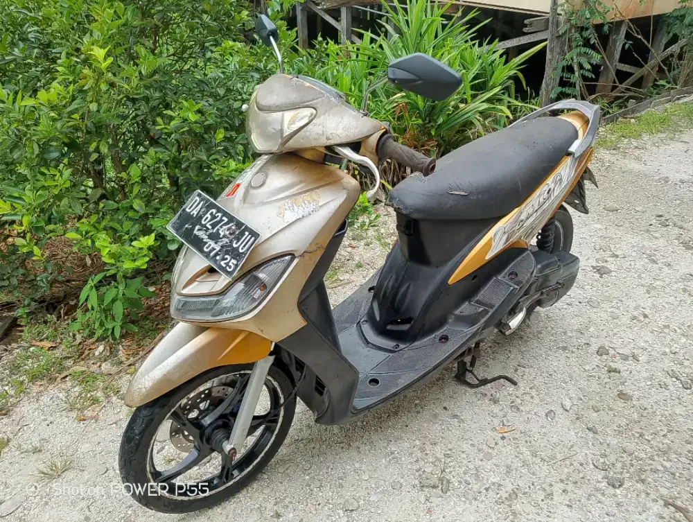 Mio sporty 2010 plat bjm ss bpkb ada