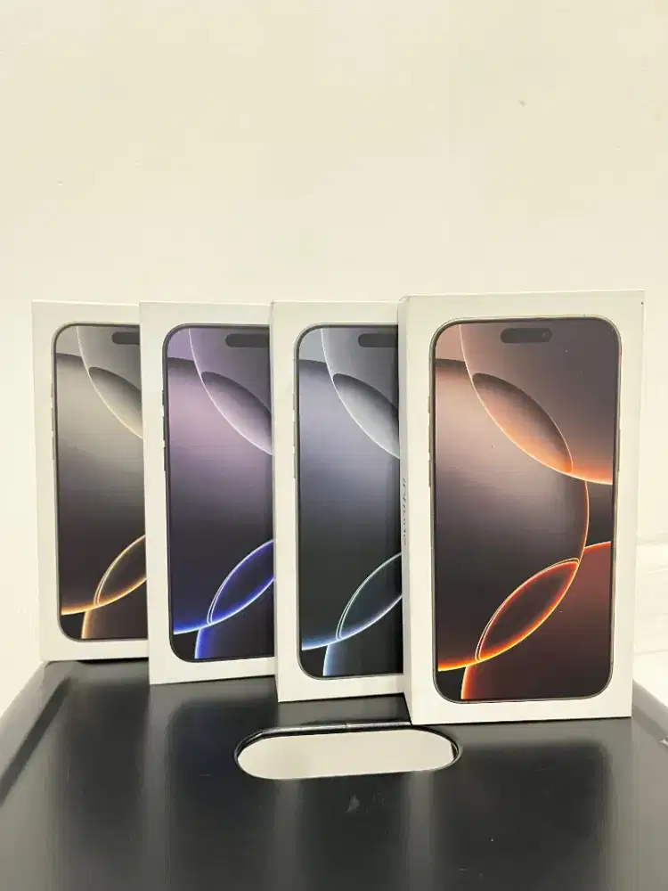 New Iphone 16 Pro Max, Garansi resmi iBox masih segel stok terbatas