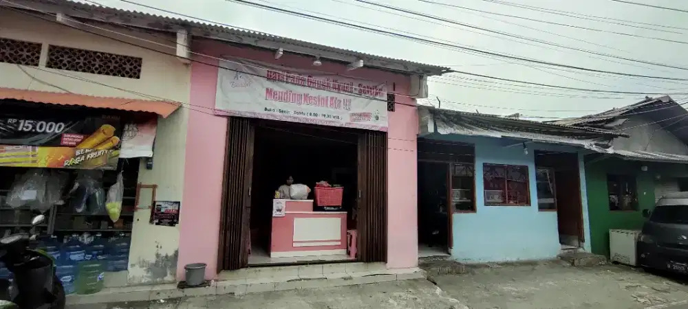 Disewakan Kios, Lokasi strategis, Jalan Pualam Raya, Kemayoran JakPus