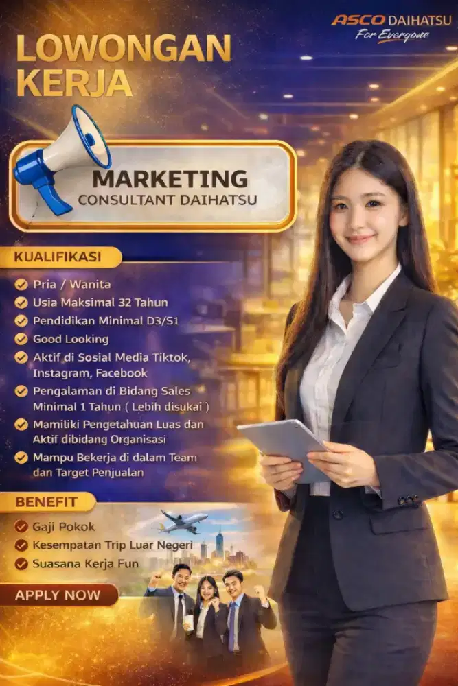 SALES CONSULTANT DAIHATSU