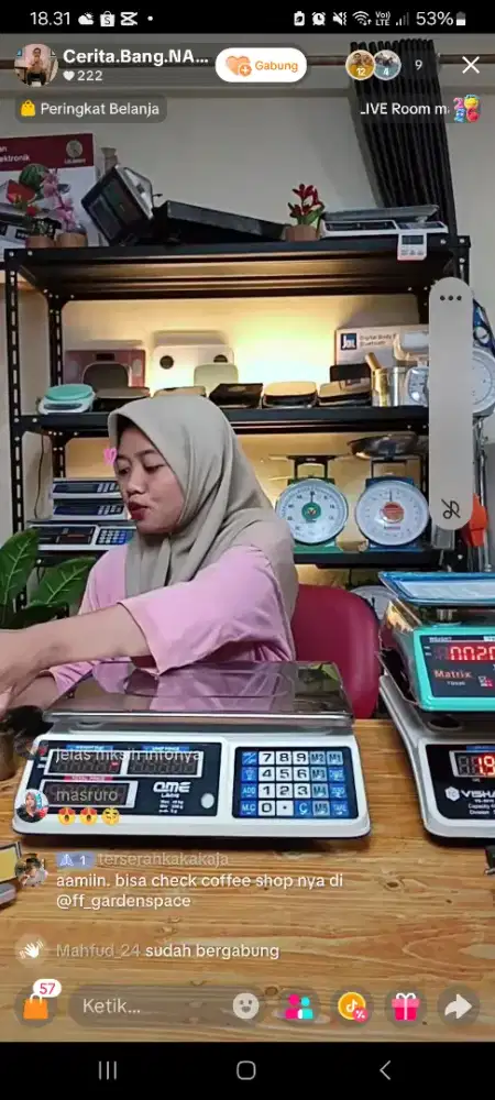 Dibutuhkan segera host live