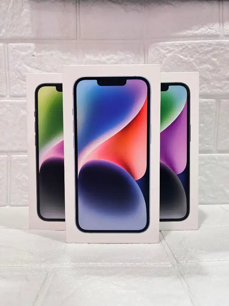 New Iphone 14 128Gb dan 256Gb , cicilan 0% syarat KTP asli aja