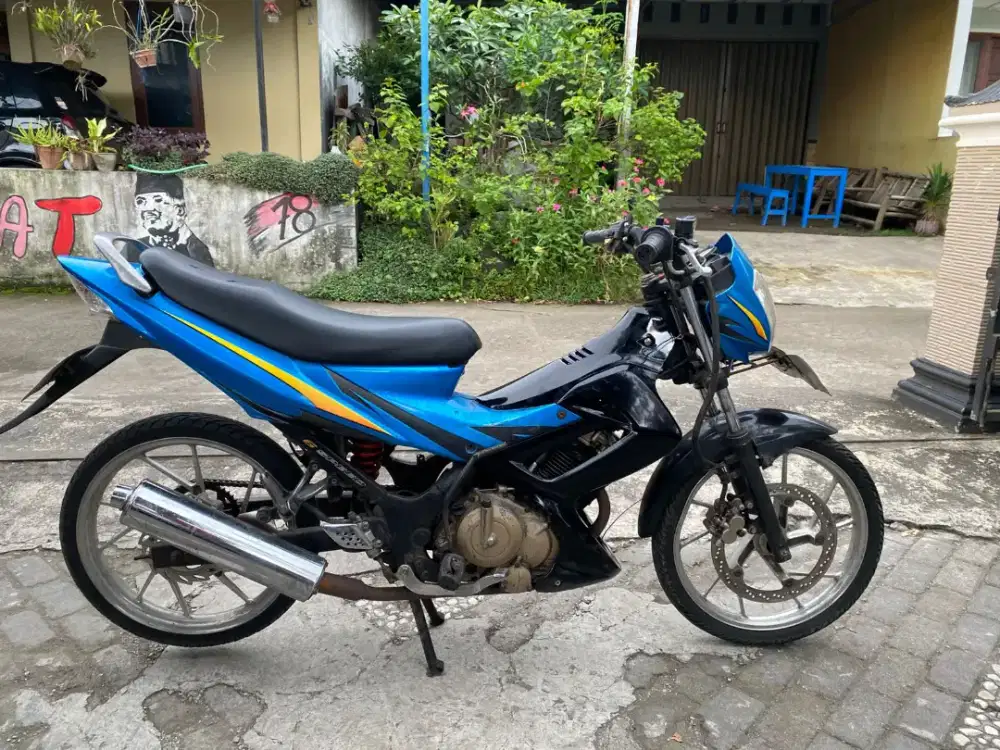 Suzuki satria FU CBU thn 2008 plat AB sleman