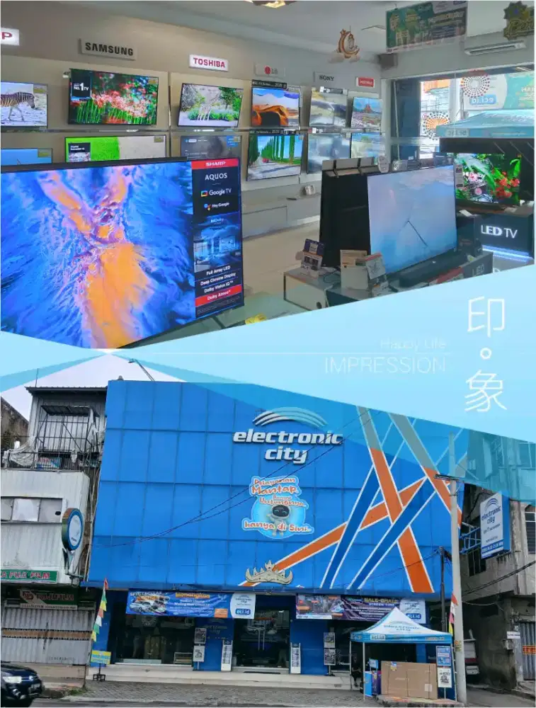 GOOGLE TV  65 AQUA QLED (Hari ini saja)