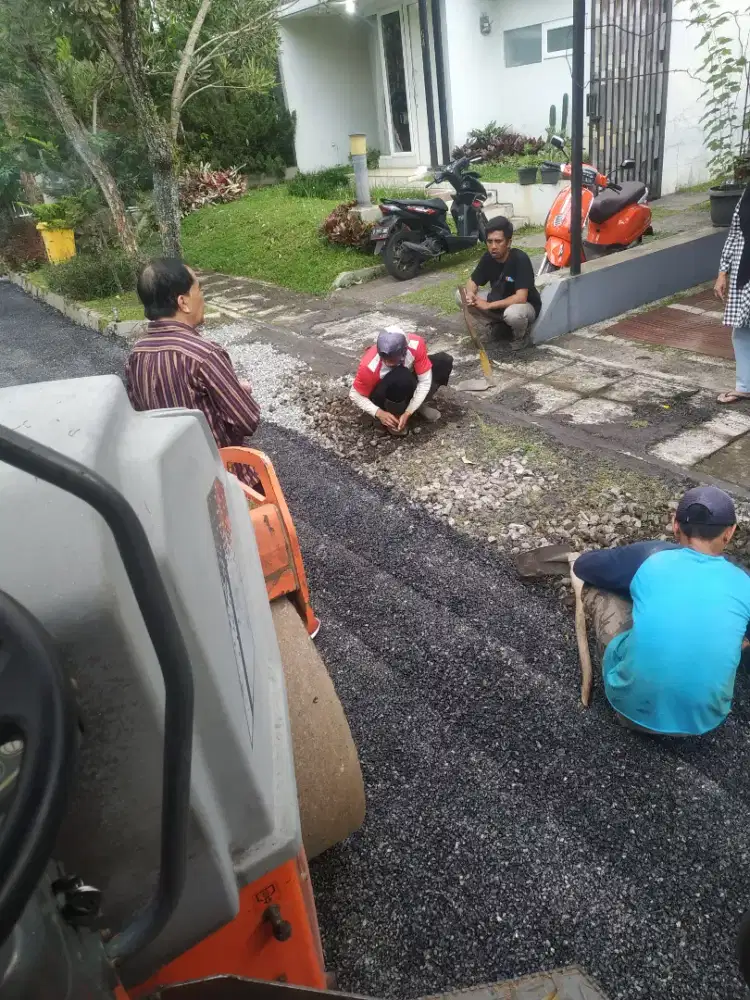 Pengaspalan dan hotmix