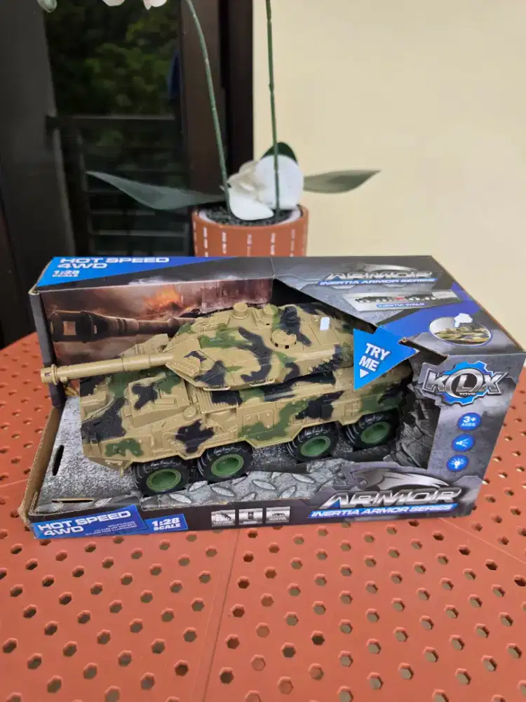 Dijual Murah Mainan Anak Tank Inertia Series Skala 1:28 Hot Speed 4WD