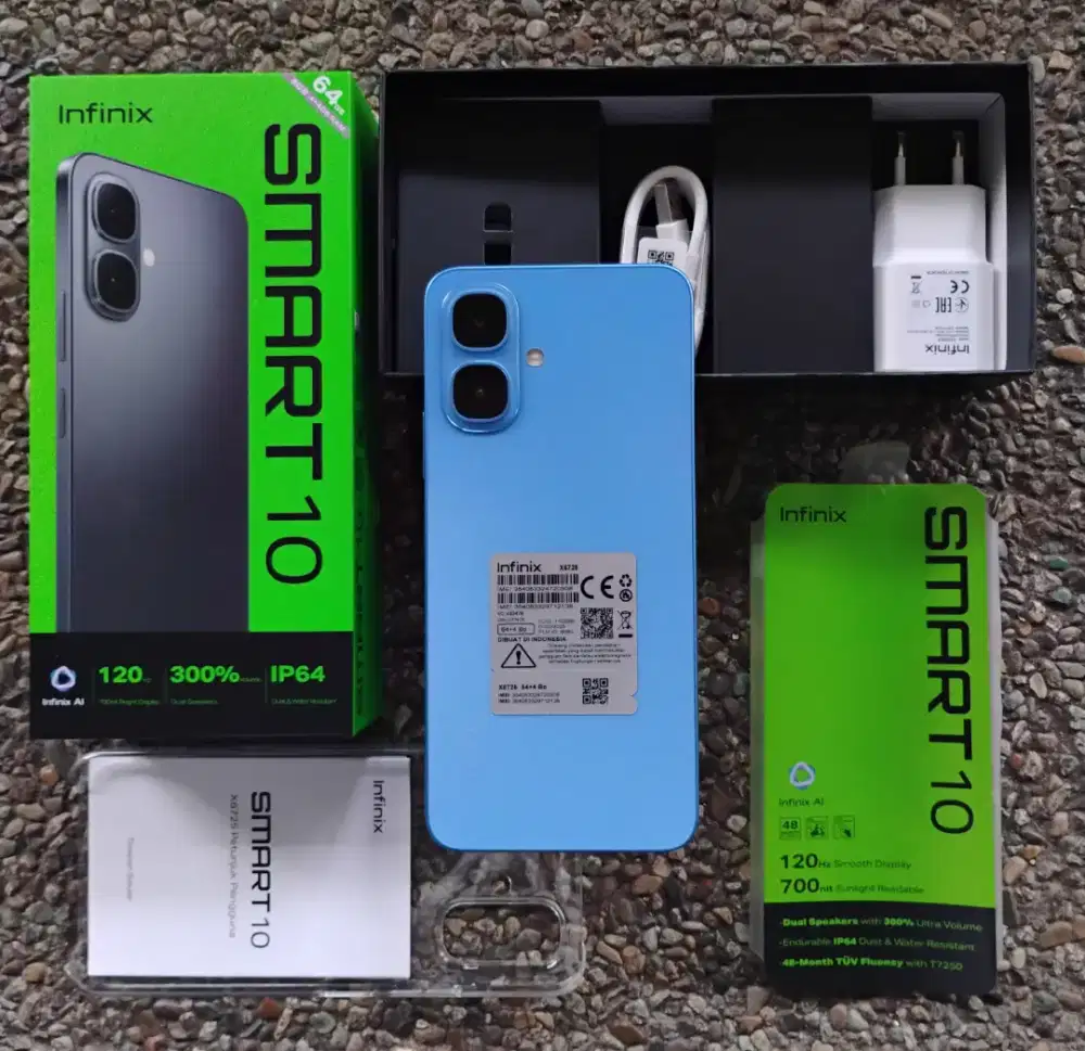 INFINIX SMART 10 - RAM 4/64 GB || 1 BULAN PAKAI