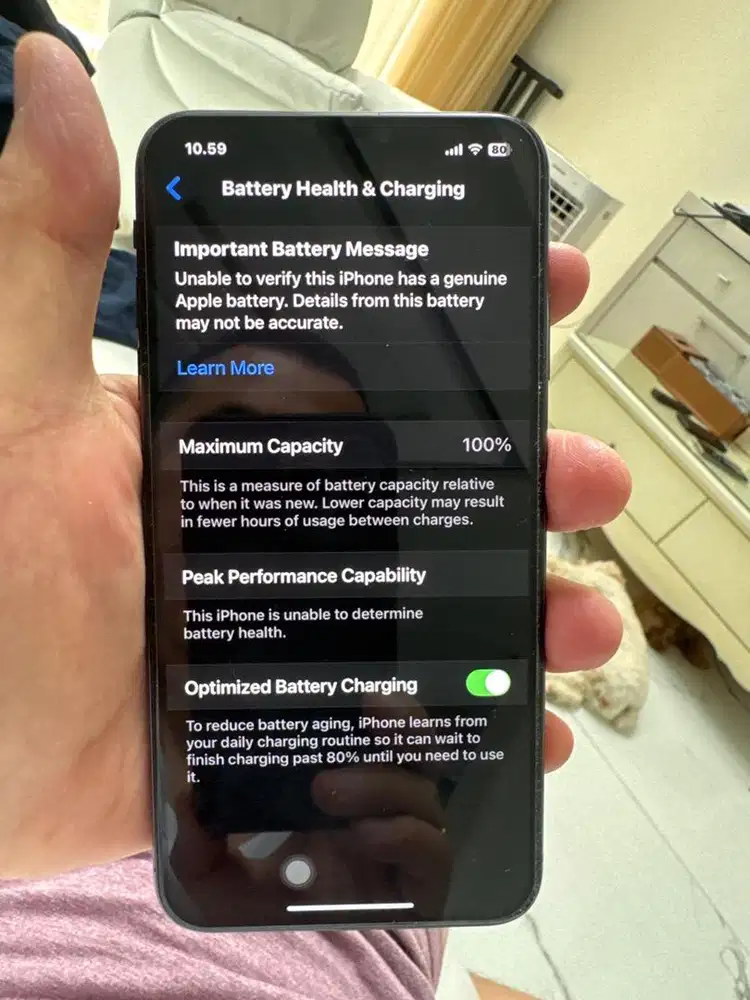 IPHONE XSMAX 512GB BH 100% mulus