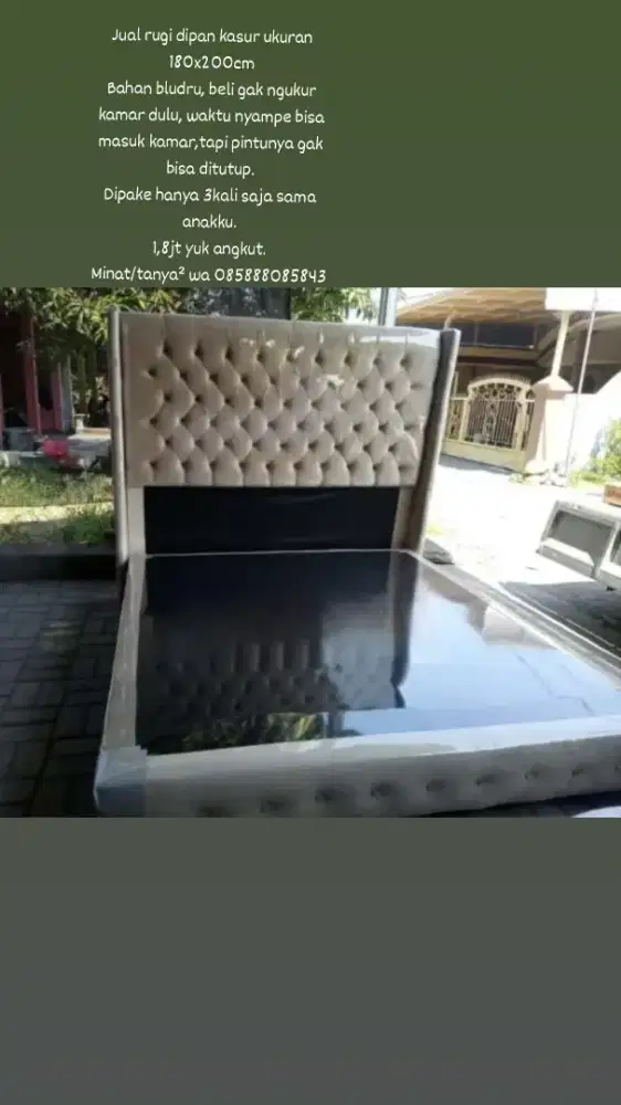 Dipan ukuran 180x200cm