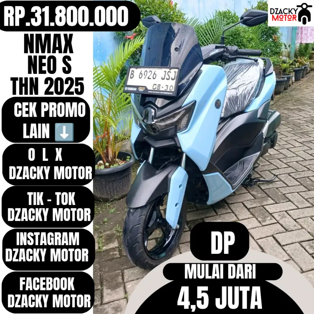 NMAX NEO S 2025 SECOND LIKE NEW