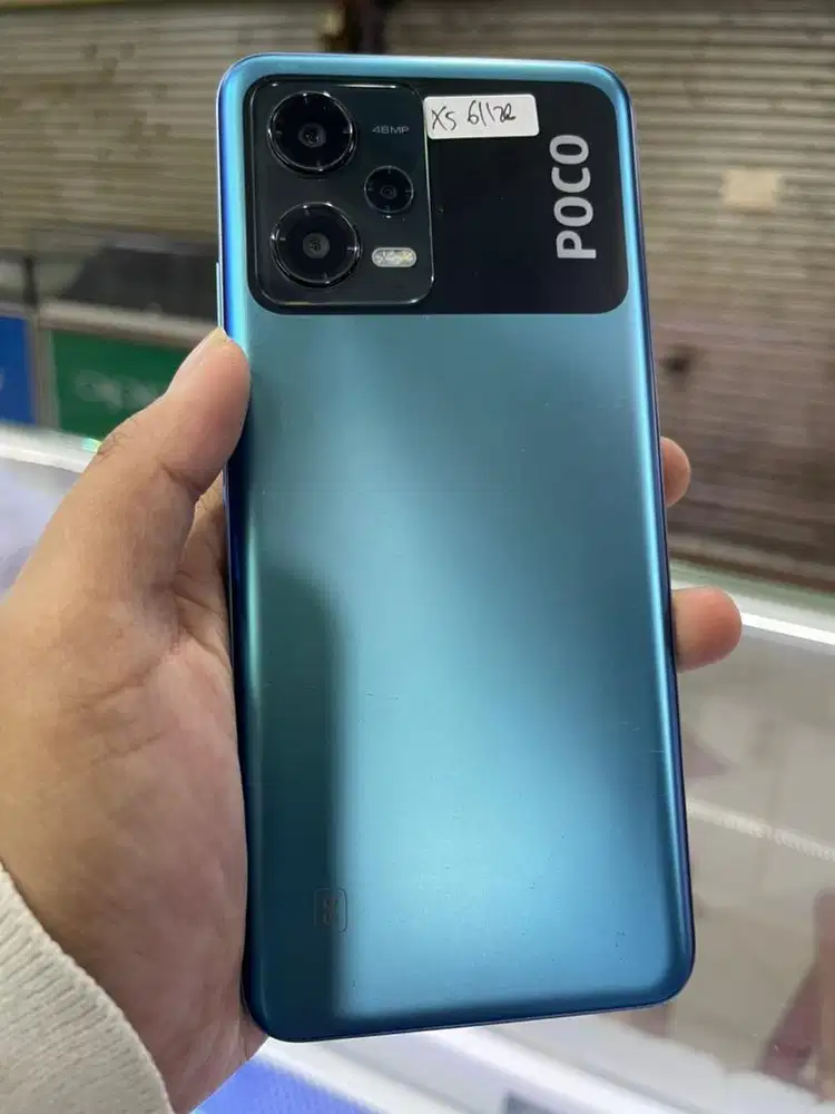 Poco x5 6/128 biru
