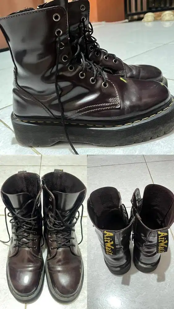 jual dr martens jadon burgundy