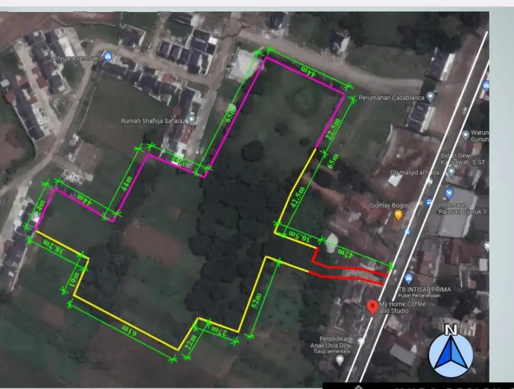 Tanah Dijual cocok untuk perumahan dan pertanian