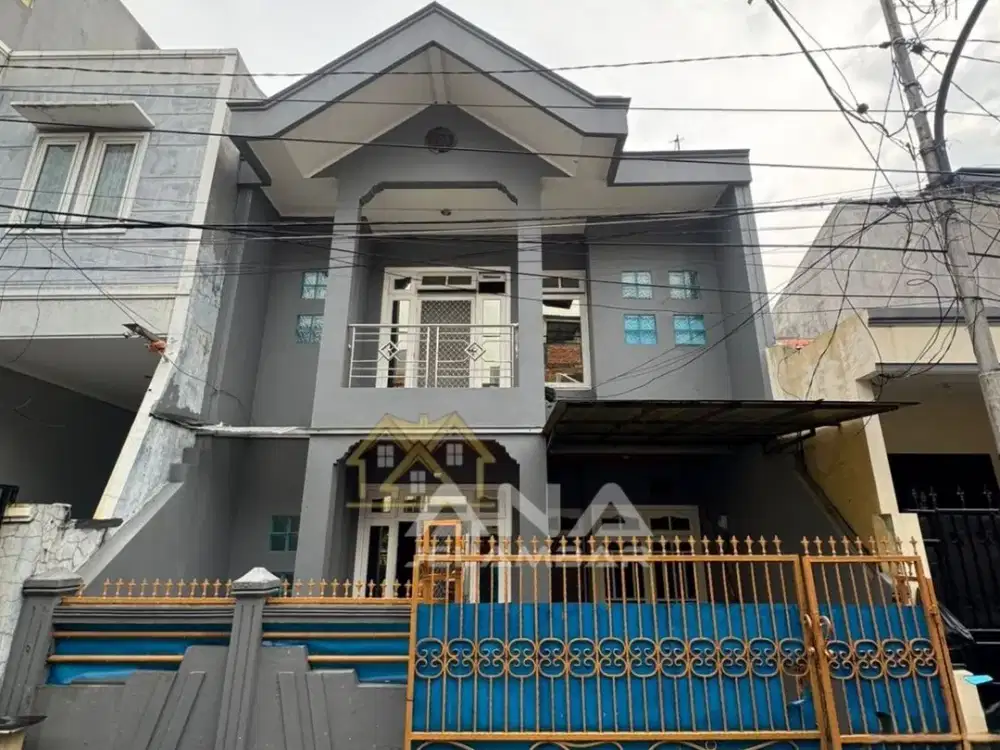 ANA DISEWAKAN RUMAH SIAP HUNI UK 7X15M DI KOMPLEK KAVLING POLRI JELAMBAR