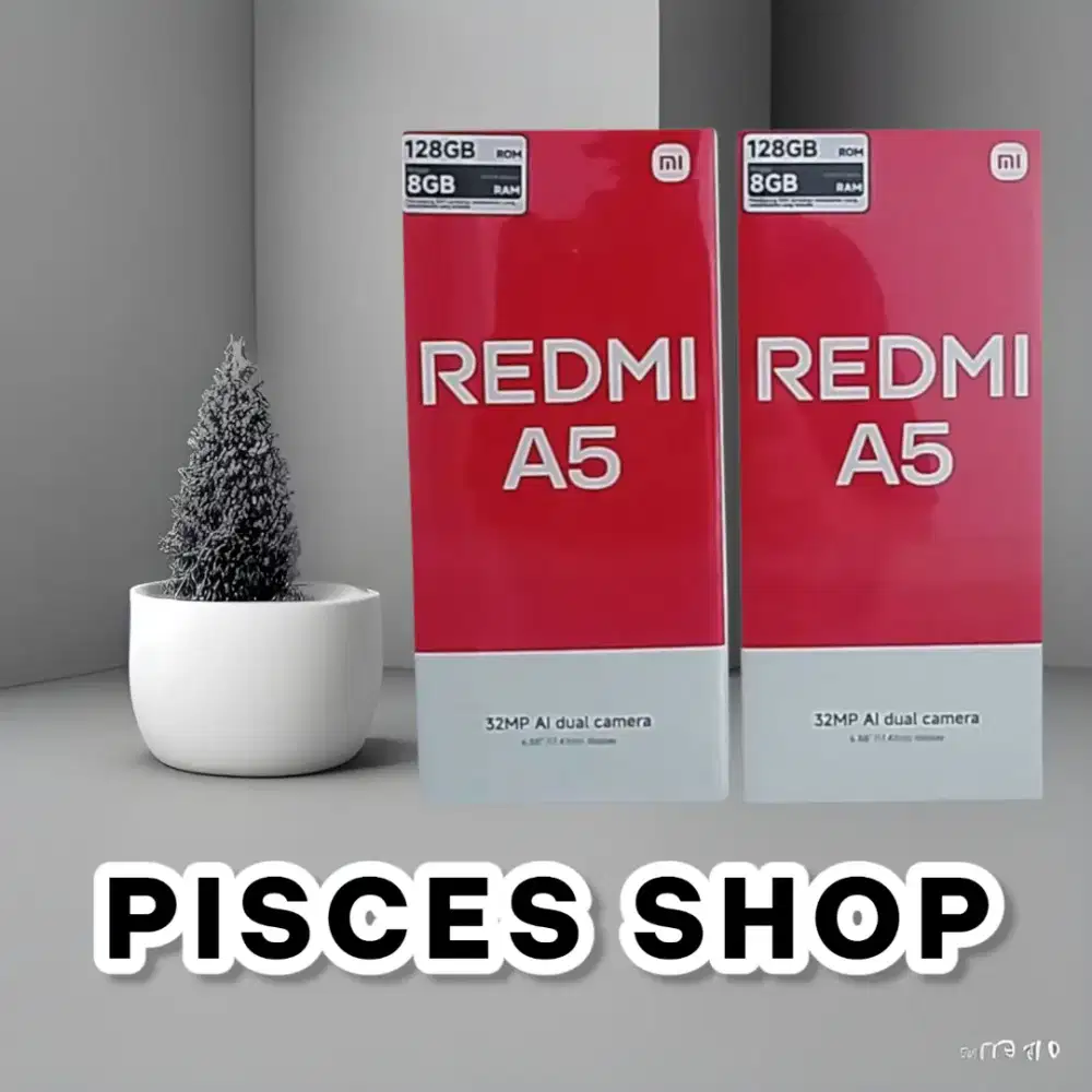 REDMI A5 RAM 4/128 NEW Segel Garansi Resmi 1 Tahun