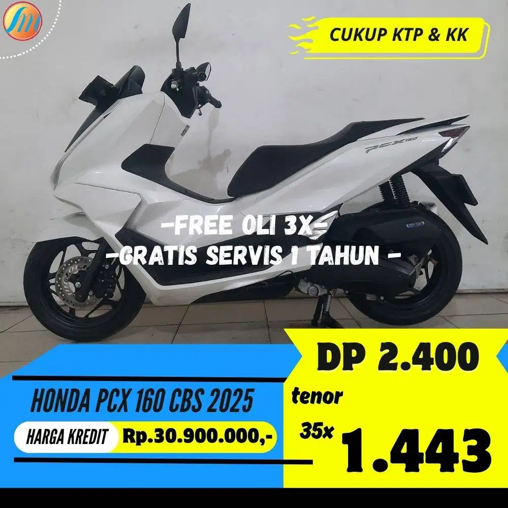 KREDIT MURAH ANGSURAN SANGAT TERJANGKAU HONDA PCX 160 CBS 2025 SEKEN
