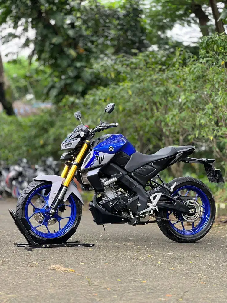 YAMAHA MT15 2021 BIRU KM LOW PAJAK ON SIAP PAKAI