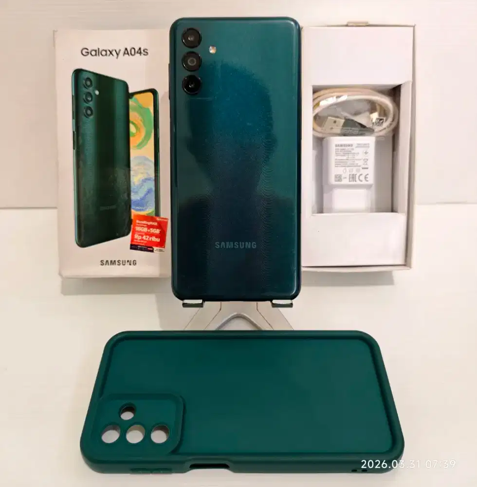 Samsung A04S 4G 4/64 Gb mulus 97% Fullset Original bisa TT/BT yah