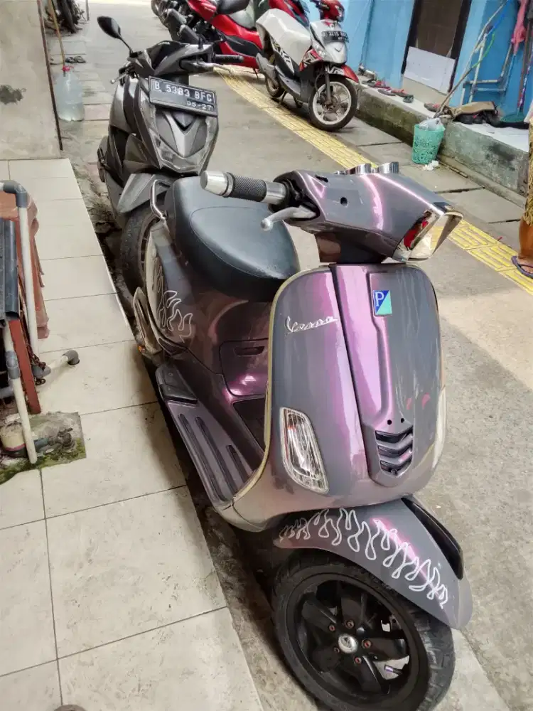 Vespa motor metic