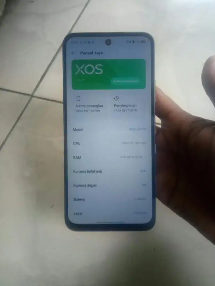 Infinik hot 60 pro ram 6+4/128