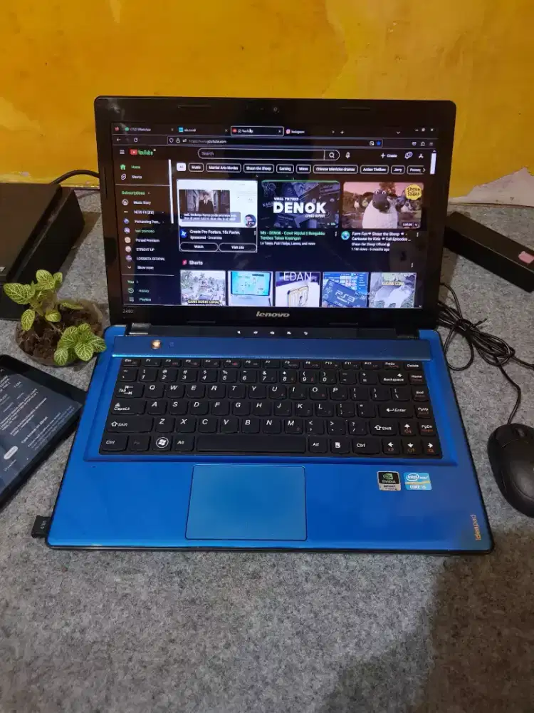 laptop lenovo ideapad Z480