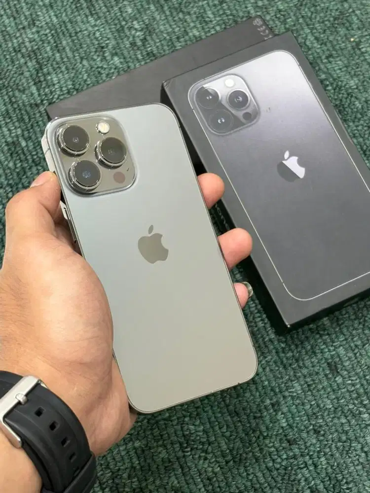 Iphone 13 pro 128GB inter HB 80% original lengkap