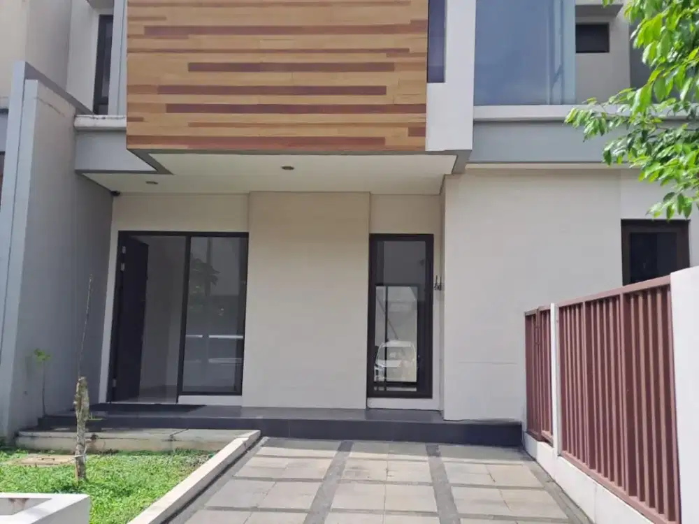 Rumah Semi Furnish Lebar 8 Dekat Akses Tol, Mall dan Kampus di The Eminent Cluster Prestigia BSD City