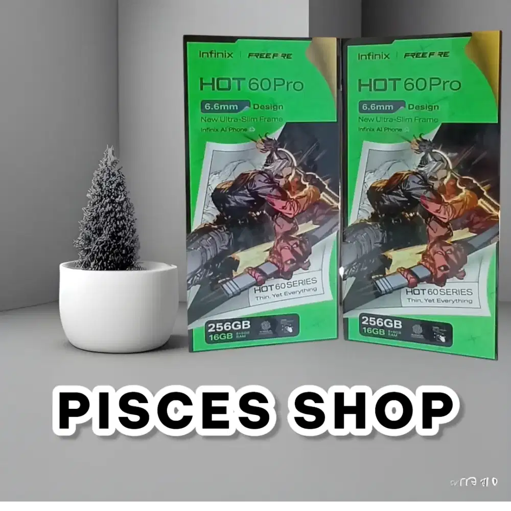 INFINIX HOT 60 PRO RAM 8/256 NEW Segel Garansi Resmi 1 Tahun