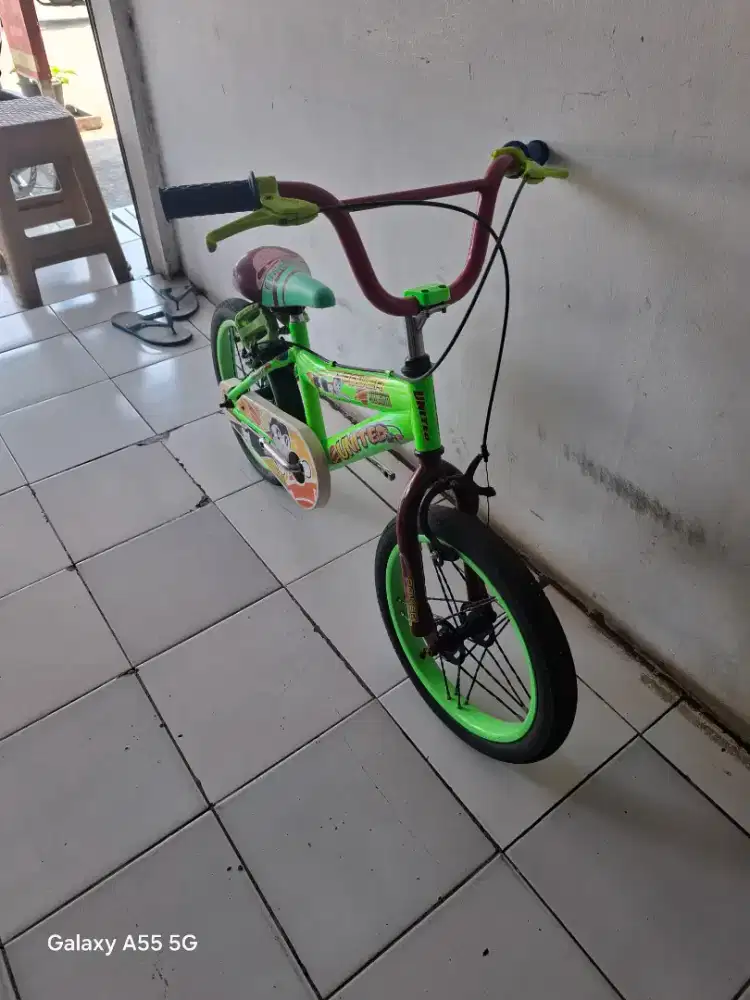 Sepeda anak bmx united ring 16 inch