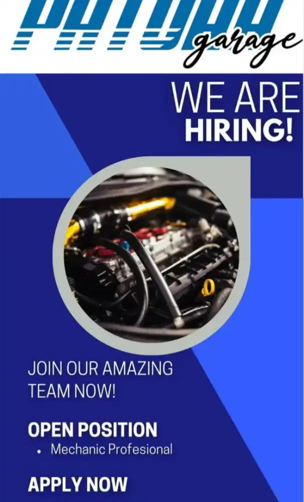 Lowongan pekerjaan mekanik mobil