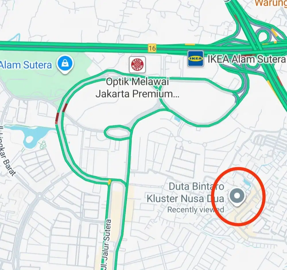 Dijual Cepat Rumah di Perumahan Duta Bintaro Cluster Nusa Dua