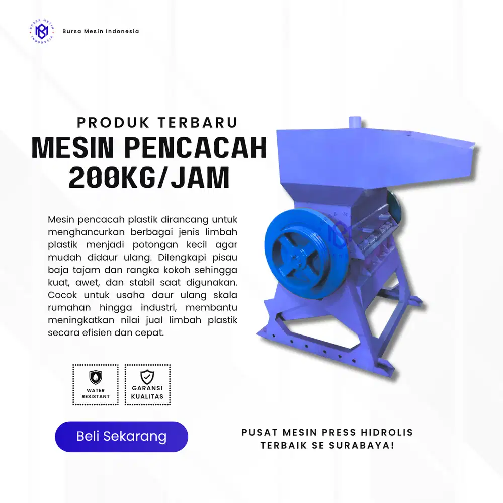 MESIN PENCACAH PLASTIK