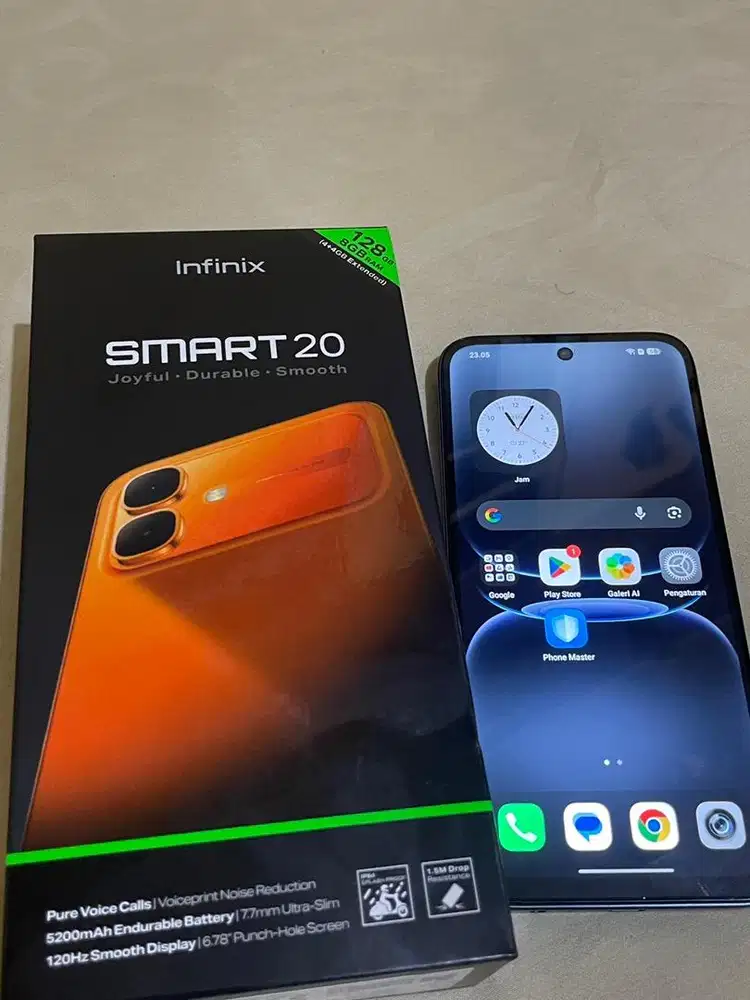 Dijual Infinix Smart 20 4+4/128GB NEW