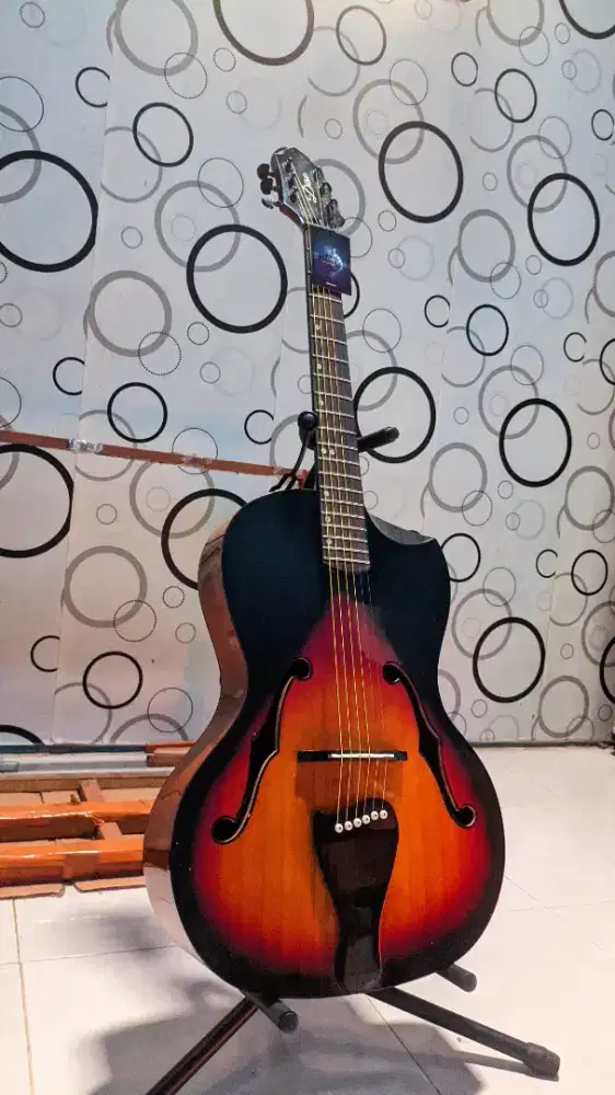 Gitar Disc Hollow Original High Quality Baru