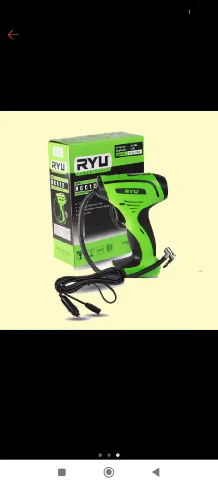 Pompa ban mini kompresor mobil